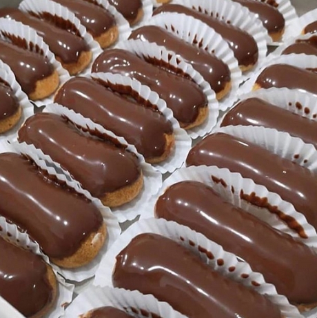 Butik Üretim 1 Kg Çikolatalı Ekler Pasta